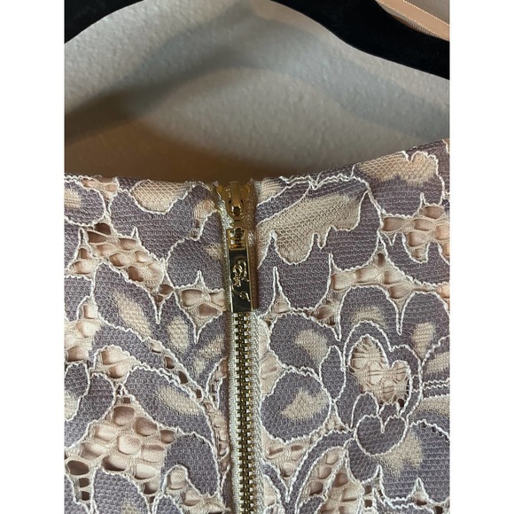 Eliza J‎ Womens Lace Dress V Neck Long Bell Sleeve Lined Party Cocktail - Picture 5 of 6